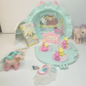 Mlp 1984 Baby Bonnet School Of Dance Complete HALF note Ballet My Little Pony